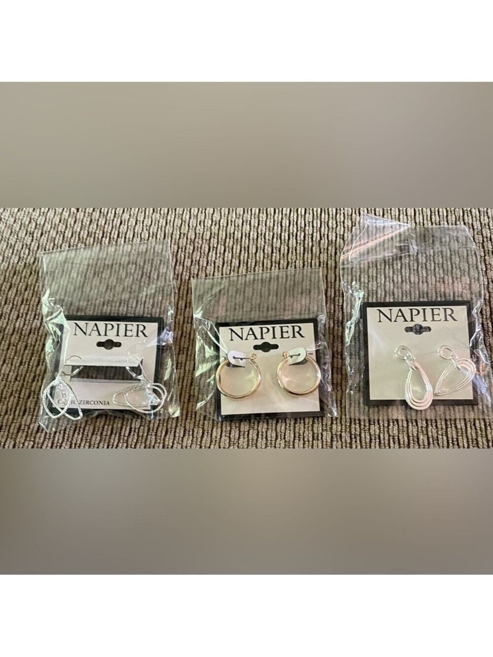 Napier Earring Bundle NWT